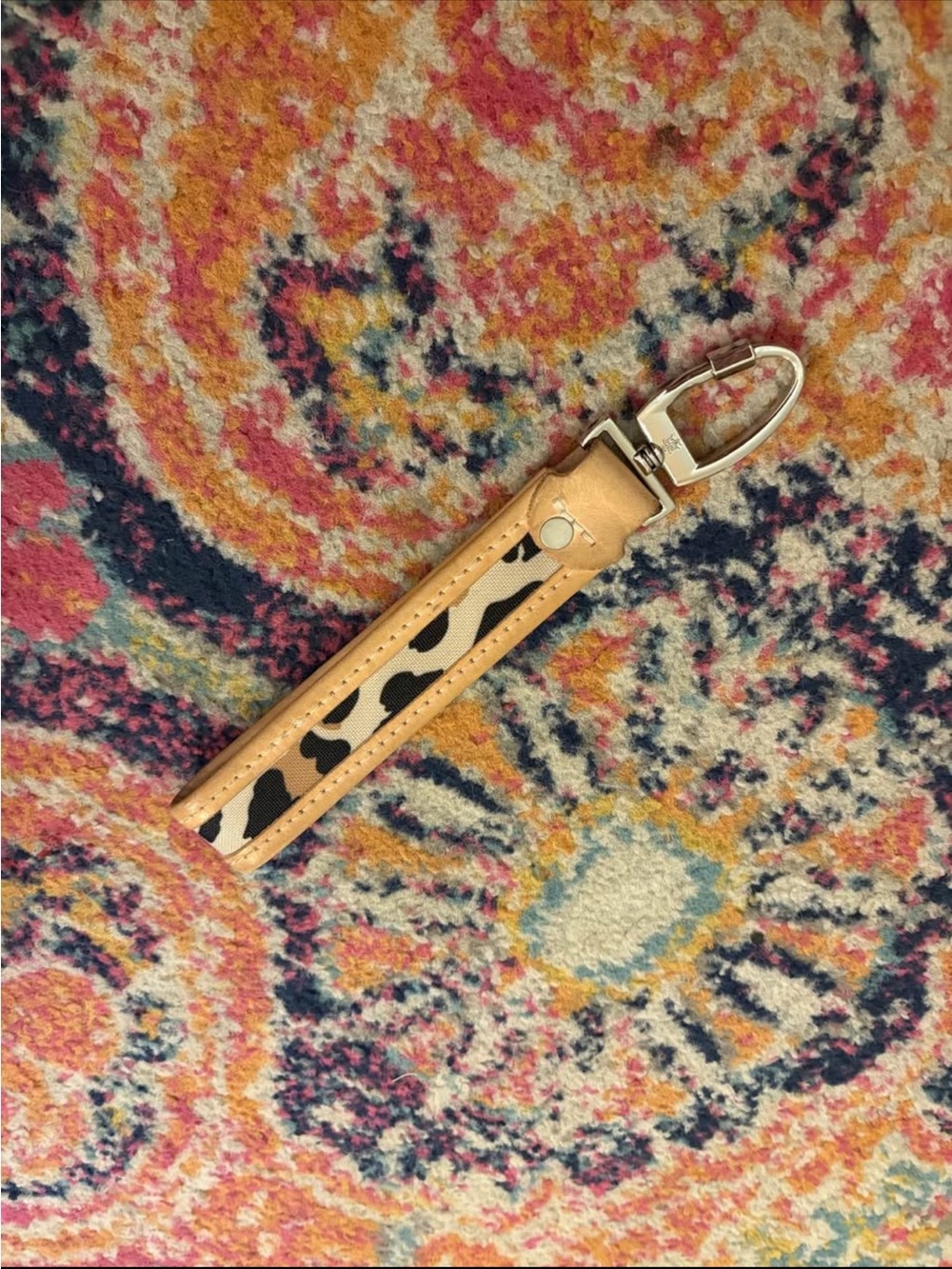 john hart leopard keychain